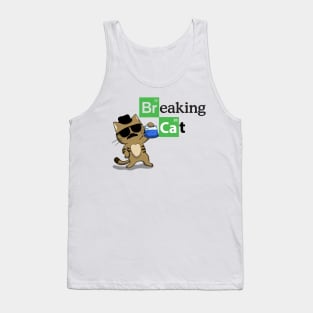 Breaking Cat Tank Top